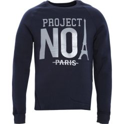 Granatowa Bluza No Project. Niebieskie bluzy nierozpinane męskie Born2be. Za 34.99 zł.