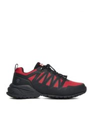 Hunter Trekkingi CEO-H1-142 Czerwony. Czerwone buty trekkingowe męskie Hunter, bez wzorów, z materiału, sportowe, bez obcasa, bez zapięcia. Za 329.99 zł.