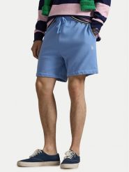 Polo Ralph Lauren Szorty materiałowe 710934602502 Niebieski Regular Fit. Niebieskie szorty męskie Polo Ralph Lauren, bez wzorów, z bawełny. Za 689.99 zł.