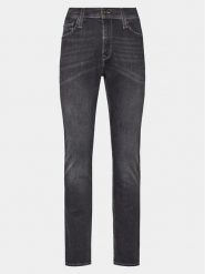 Mustang Jeansy Vegas 1014856 Szary Slim Fit. Szare jeansy męskie Mustang, bez wzorów, z bawełny. Za 219.99 zł.
