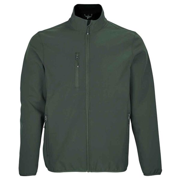 Męska Kurtka Soft Shell Falcon. Czerwone kurtki męskie SOL'S, m, bez wzorów, sportowe, bez ramiączek, bez kaptura. Za 283.99 zł.