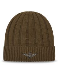 Aeronautica Militare Czapka 252CU0063UL00485 Zielony. Zielone czapki męskie Aeronautica Militare, na zimę, bez wzorów, z bawełny. Za 209.99 zł.
