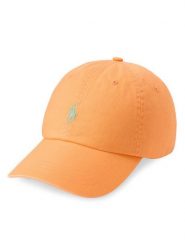 Polo Ralph Lauren Czapka z daszkiem 710667709173 Pomarańczowy. Brązowe czapki męskie Polo Ralph Lauren, bez wzorów, z bawełny. Za 269.99 zł.