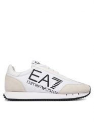 EA7 Emporio Armani Sneakersy 7X000541 AF18609 MZ021 Biały. Białe buty sportowe na co dzień męskie EA7 Emporio Armani, m, bez wzorów, ze skóry, bez ramiączek, bez kaptura. Za 779.99 zł.