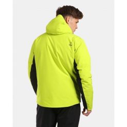 Kurtka narciarska Kilpi Tampa. Zielone kurtki narciarskie i snowboardowe męskie Kilpi, na zimę, m, bez wzorów, bez kaptura, narciarskie. Za 525.33 zł.