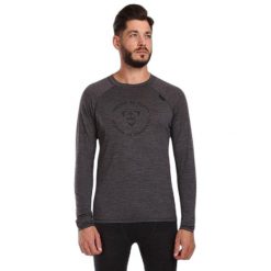 Koszula termoaktywna męska KILPI MAVORA TOP-M. Szare bielizna termoaktywna męska Kilpi, m, bez wzorów, z wełny, bez ramiączek, trekkingowe. Za 370.41 zł.