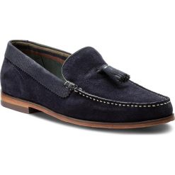 Mokasyny TED BAKER - Dougge 2 9-17137 Sued Am Dk Blue. Mokasyny męskie marki Ted Baker. W wyprzedaży za 479.00 zł.