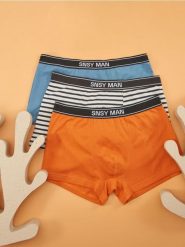 Bokserki 3 pack - wielobarwny. Bokserki męskie Sinsay, l, bez wzorów, z gumy. Za 35.99 zł.