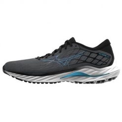 Buty do biegania męskie Mizuno Wave Inspire 20. Szare buty do biegania męskie Mizuno, bez wzorów, z materiału, bez zapięcia, do biegania, mizuno wave. Za 612.00 zł.