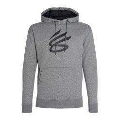 Bluza męska Under Armour Curry Splash Hoodie. Szare bluzy nierozpinane męskie Under Armour, l, bez wzorów, sportowe, bez ramiączek, bez kaptura. Za 299.99 zł.
