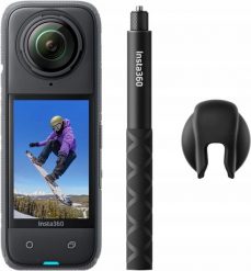 Kamera Insta360 X4 Ski Bundle czarna. Czarne kamery sportowe INSTA360. Za 4,900.28 zł.
