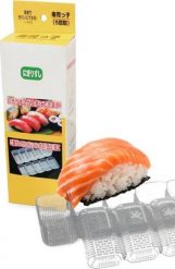 Foremka do nigiri do ryżu sushi wyciskarka wytłaczanie 5x nigiri maker plastikowa 6x3,5x4 cm. Sokowirówki i wyciskarki do soków SONKO. Za 13.17 zł.