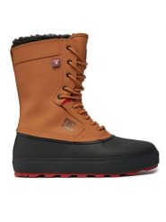 DC Śniegowce Dc Reach ADYS300762 Brązowy. Brązowe buty zimowe męskie DC, bez wzorów, z tworzywa sztucznego, bez obcasa, bez zapięcia. Za 849.99 zł.