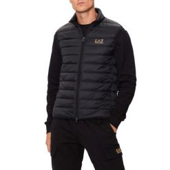 Kurtka Mężczyzna EA7. Czarne kurtki męskie EA7, m, bez wzorów, z poliamidu, bez ramiączek, bez kaptura. Za 569.00 zł.