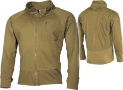 MFH BLUZA PODPINKA termoaktywna Tactical Coyote Tan S. Bluzy nierozpinane męskie MFH, m, bez wzorów, bez ramiączek, bez kaptura. Za 190.00 zł.