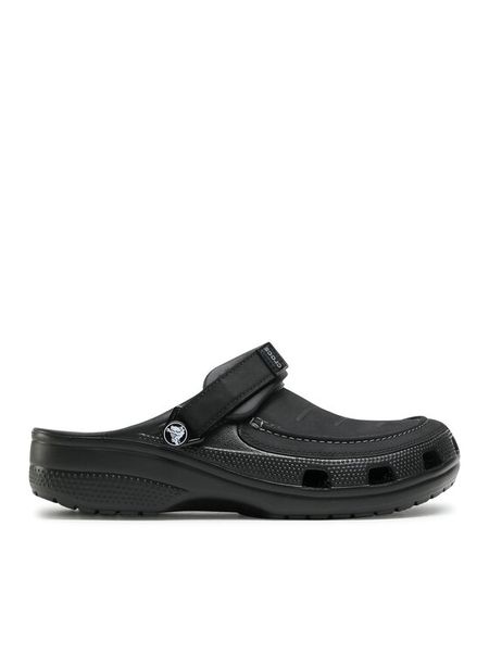 Crocs Klapki Yukon Vista II Clog M 207142 Czarny. Czarne klapki i japonki męskie Crocs, bez wzorów, z tworzywa sztucznego. Za 289.99 zł.