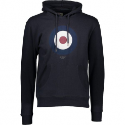 Bluza "Target" w kolorze granatowym. Niebieskie bluzy nierozpinane męskie Ben Sherman, z nadrukiem. W wyprzedaży za 152.95 zł.