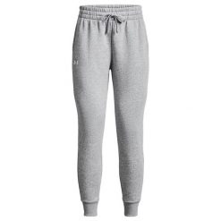 Spodnie sportowe męskie Under Armour 1379774025. Białe długie spodnie sportowe męskie Under Armour, bez wzorów, z dresówki, na fitness i siłownię. Za 302.00 zł.