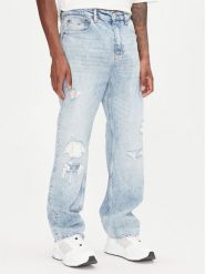 Tommy Jeans Jeansy Otis DM0DM21026 Niebieski Straight Fit. Niebieskie jeansy męskie Tommy Jeans, bez wzorów, z bawełny. Za 399.99 zł.