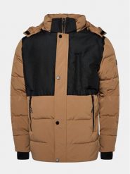 INDICODE Kurtka zimowa Titan 15-755 Brązowy Regular Fit. Brązowe kurtki męskie INDICODE, na zimę, l, bez wzorów, z syntetyku, bez ramiączek, bez kaptura. Za 749.99 zł.