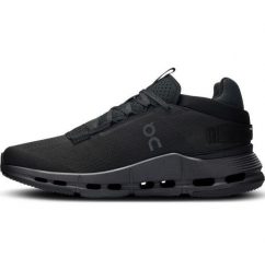 Buty do biegania męskie On Running Cloudnova 2. Czarne buty zimowe męskie On, bez wzorów, z materiału, sportowe, bez obcasa, bez zapięcia. Za 903.00 zł.