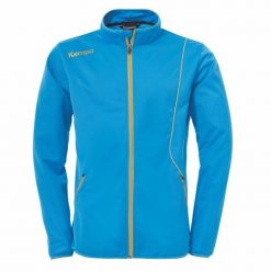 Kurtka Kempa Curve Classic. Niebieskie kurtki męskie Kempa, s, bez wzorów, prążkowane, sportowe, bez ramiączek, bez kaptura. Za 147.45 zł.