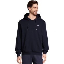 Bluza męska Fila Bengel. Niebieskie bluzy nierozpinane męskie Fila, m, bez wzorów, z bawełny, bez ramiączek, bez kaptura. Za 280.27 zł.