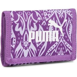 Portfel Puma Phase AOP, Dla obu płci. Fioletowe portfele męskie Puma, bez wzorów, z poliesteru. Za 90.00 zł.