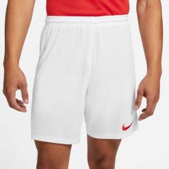 Spodnie treningowe męskie Nike Park Iii. Białe szorty sportowe męskie Nike, bez wzorów, sportowe. Za 119.00 zł.