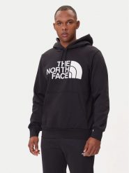 The North Face Bluza Easy NF0A89FF Czarny Regular Fit. Czarne bluzy nierozpinane męskie The North Face, l, bez wzorów, z bawełny, bez ramiączek, bez kaptura. Za 329.99 zł.