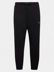 Karl Kani Spodnie dresowe Small Signature Essential 6006898 Czarny Regular Fit. Czarne spodnie dresowe męskie Karl Kani, bez wzorów, z bawełny. Za 129.99 zł.