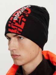 Rossignol Czapka RLNMH04 Czarny. Czarne czapki męskie Rossignol, na zimę, bez wzorów, z materiału. Za 139.99 zł.