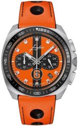 Zegarek Zegarek męski Junghans 41/4557.00 pomarańczowy. Brązowe zegarki męskie NoName. Za 4,100.00 zł.