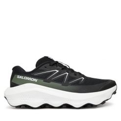 Buty do biegania Salomon. Czarne buty do biegania męskie Salomon, bez wzorów, bez zapięcia, do biegania. Za 569.99 zł.