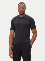 EA7 Emporio Armani T-Shirt 7M000635 AF17770 UC001 Czarny Slim Fit. Czarne t-shirty sportowe męskie EA7 Emporio Armani, l, bez wzorów, z syntetyku, sportowe, bez ramiączek. Za 279.99 zł.