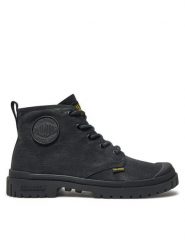 Palladium Trampki Pampa Sp20 Hi Wax 74388-008-M Czarny. Czarne trampki męskie Palladium, bez wzorów, z materiału, bez zapięcia. Za 279.99 zł.