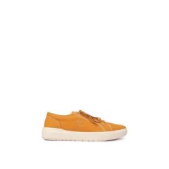 Buty męskie Timberland Seneca Bay Canvas Ox. Brązowe buty sportowe na co dzień męskie Timberland, m, bez wzorów, bez ramiączek, bez kaptura. Za 379.99 zł.