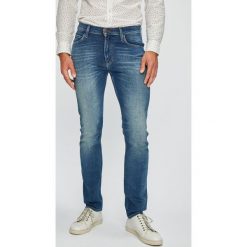 Lee - Jeansy Rider. Niebieskie jeansy męskie Lee, z bawełny. Za 329.90 zł.