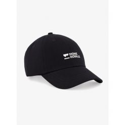 Czapka z daszkiem Mons Royale Original Cap - black/white. Czarne czapki męskie Mons Royale, bez wzorów, sportowe. Za 114.99 zł.