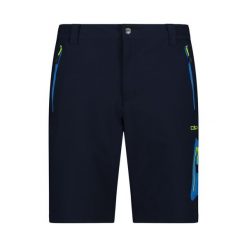 Szorty męskie turystyczne CMP 33T5497. Niebieskie szorty sportowe męskie CMP, bez wzorów, sportowe. W wyprzedaży za 188.99 zł.