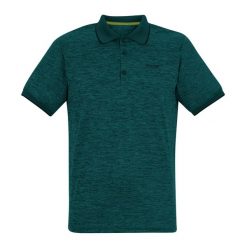 Koszulka Polo Męska Jersey Remex II. Zielone koszulki polo męskie Regatta, m, bez wzorów, z jersey, bez kołnierzyka, bez ramiączek. Za 93.99 zł.