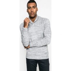 Medicine - Sweter North Storm. Szare swetry męskie MEDICINE, z bawełny, z krótkim rękawem. W wyprzedaży za 99.90 zł.