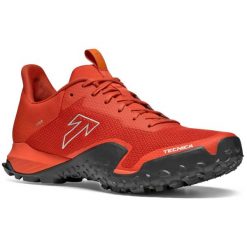 Buty turystyczne męskie Tecnica Magma 2.0 S. Czerwone buty trekkingowe męskie Tecnica, bez wzorów, z materiału, sportowe, bez obcasa, bez zapięcia. Za 513.00 zł.