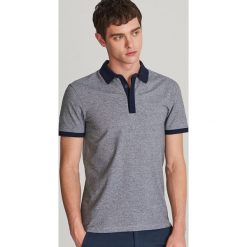 Koszula polo slim fit - Szary. Koszule męskie Reserved. Za 79.99 zł.
