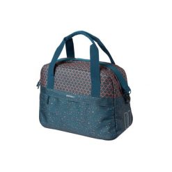 Torba na bagażnik rowerowy „Flair”, niebieska. Niebieskie torby męskie na ramię BASIL, bez wzorów, sportowe, na ramię. Za 323.95 zł.