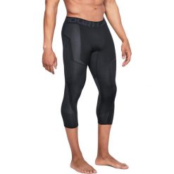 Under Armour Spodnie męskie Threadborne Seamless 3/4 Leg czarne r. L (1306391-001). Długie spodnie sportowe męskie Under Armour. Za 161.55 zł.