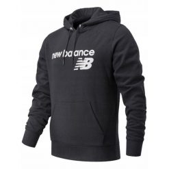 Bluza na co dzień męska NEW BALANCE z kapturem. Czarne bluzy z kapturem męskie New Balance, m, bez wzorów, z kapturem. Za 269.00 zł.