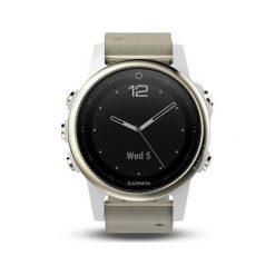 Garmin Zegarek Fénix 5s Sapphire, Goldtone, Grey Band. Zegarki smartwatch marki Garmin. Za 2,849.00 zł.