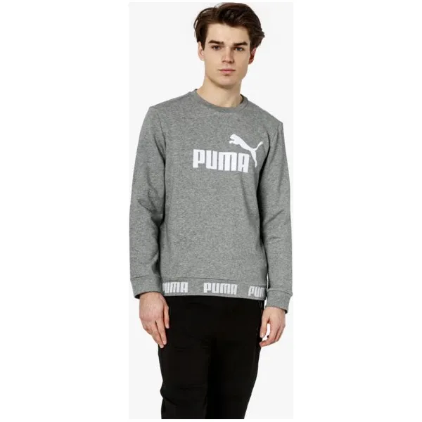 Puma Bluza Amplified Crew Tr , szary, rozmiar XL. Szare bluzy nierozpinane męskie Puma, m, bez wzorów, z bawełny, bez ramiączek, bez kaptura. W wyprzedaży za 159.99 zł.
