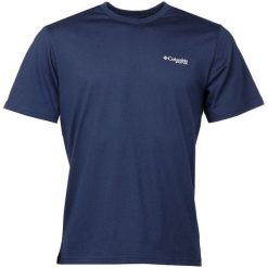 Columbia Koszulka Męska Pfg Tools Elements Short Sleeve Collegiate Navy M. T-shirty sportowe męskie marki Columbia. W wyprzedaży za 85.00 zł.